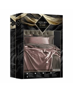 Комплект постельного белья Luxury двуспальный хлопок полиэстер Мона лиза