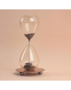 Песочные часы Эйфелева башня с подсветкой 15 5 х 8 5 х 14 см микс Nobrand