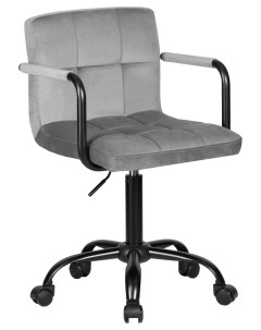 Офисное кресло для персонала TERRY Black LM 9400 серый Dobrin