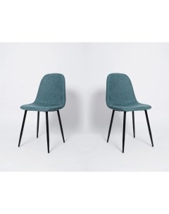 Комплект стульев для кухни XS2441 2 шт морская волна ткань La room