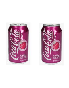 Газированный напиток Coca Cola Cherry 2 шт по 355 мл Coca-cola