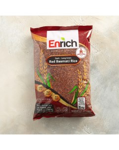 Рис темный нешлифованный Басмати 1 кг Enrich