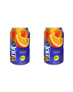 Сокосодержащий напиток 30 апельсин 2 шт по 330 мл Vinut