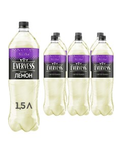 Газированный напиток Тоник Биттер Лимон 1 5 л x 6 шт Evervess