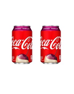 Газированный напиток Coca Cola Cherry Vanilla 2 шт по 355 мл Coca-cola