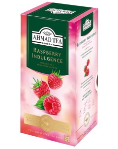 Чай Малиновое лакомство чёрный 6 шт по 25 пакетиков Ahmad tea
