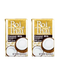 Кокосовое молоко 2 шт по 250 мл Roi thai