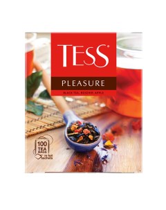 Чай черный Pleasure коробка 9 шт по 100 пакетиков Tess