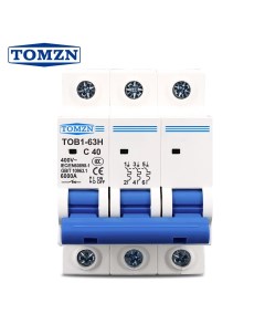 Автоматический выключатель TOB1 3P 32А 6кА тип C Tomzn