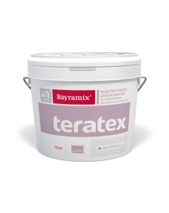 Декоративная штукатурка эффект крупная шуба Teratex 15 кг Bayramix