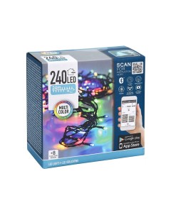 Световая гирлянда новогодняя Нить AX8722610 24 м разноцветный RGB Koopman international