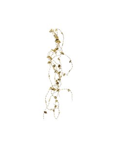 Световая гирлянда новогодняя Золотые листья 483850 0 9 м белый теплый Kaemingk