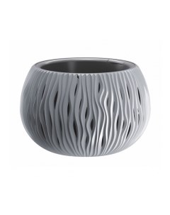 Цветочное кашпо Sandy bowl DSK240 405U серый 2 шт Лекс