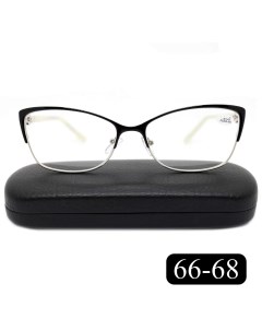 Готовые очки для зрения 2032 3 50 c футляром цвет черный РЦ 66 68 Glodiatr