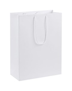 Пакет подарочный бумажный Porta XL белый 30х40х12 см Nobrand