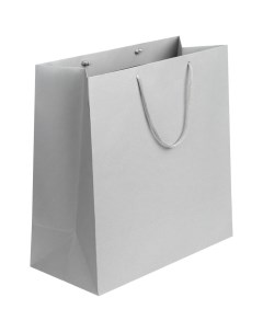 Пакет подарочный бумажный Porta L серый 35x35x16 см Nobrand