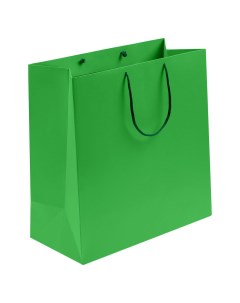 Пакет подарочный бумажный Porta L зеленый 35x35x16 см Nobrand