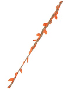 Декоративная веревка с листочками 3м Inbloom