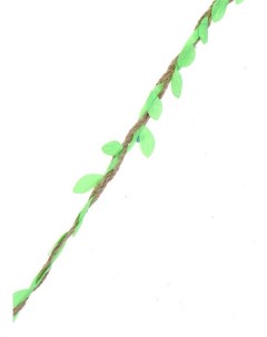 Декоративная веревка Веревка декоративная с листочками 3м Inbloom