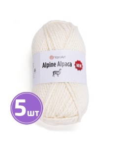 Пряжа Alpine Alpaca New Альпина альпака нью 1433 суровый 5 шт по 150 г Yarnart