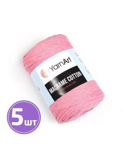 Пряжа Macrame Cotton 779 розовый 5 шт по 250 г Yarnart