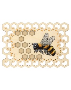 Набор для вышивания Органайзер Пчела Щепка