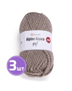 Пряжа Alpine Alpaca New Альпина альпака нью 1432 бежевый 3 шт по 150 г Yarnart