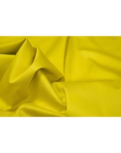 Ткань Хлопок сатин стрейч ярко желтый Vers 100х142 Unofabric