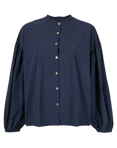 Kolor расклешенная блузка с длинными рукавами 2 синий Kolor