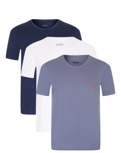 Набор из трех хлопковых футболок Hugo