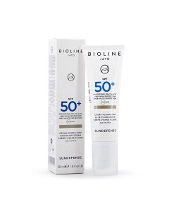 Крем флюид для лица SPF50 высокой степени защиты Very High Protection Face Fluid Cream Age Repair Bioline (италия)