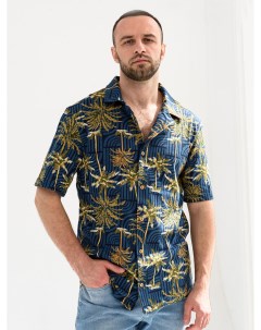 Муж рубашка Багамы Чернильный р 56 Оптима трикотаж