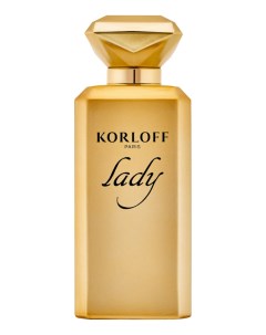 Lady парфюмерная вода 88мл уценка Korloff paris
