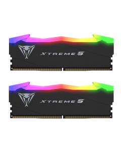 Модуль памяти Viper XTREME RGB DDR 5 DIMM PC5 60800 7600Mhz CL36 32Gb 2x16Gb PVXR532G76C36K Patriot memory