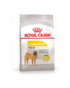 Medium Dermacomfort корм для собак средних пород склонных к кожным раздражениям 10 кг Royal canin