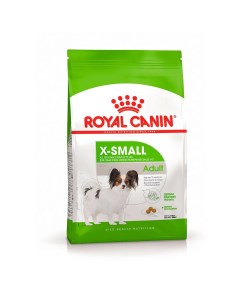 X Small Adult Сухой корм для миниатюрных собак от 10 месяцев до 8 лет 500 гр Royal canin