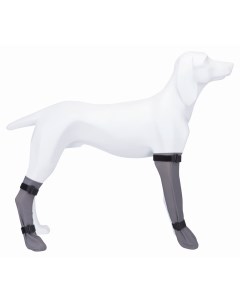 Защитный носок для собак S 6х30 см серый 1 шт Trixie