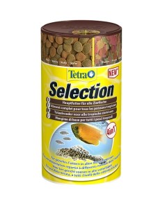 Selection 4 вида корма для рыб 100 мл Tetra