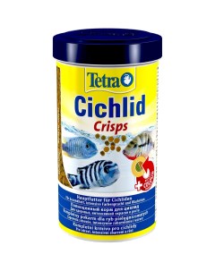 Cichlid Crisps корм для рыб всех видов цихлид в чипсах 500 мл Tetra
