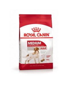 Medium Adult Сухой корм для собак средних размеров в возрасте от 12 месяцев до 7 лет 3 кг Royal canin