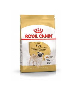Pug Adult Сухой корм для собак породы мопс старше 10 месяцев 1 5 кг Royal canin