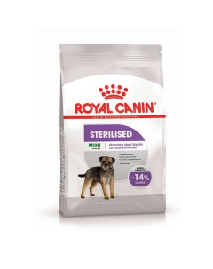 Mini Sterilised сухой корм для стерилизованных собак маленьких пород 3кг Royal canin