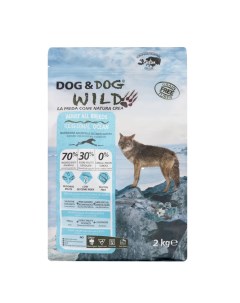Regional Ocean Сухой корм для собак с лососем и треской 2 кг Dog & dog wild