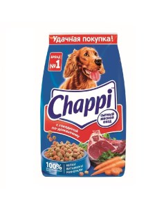 Сухой корм для собак всех пород с говядиной по домашнему овощами и травами 2 5 кг Chappi
