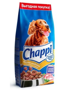 Сухой корм для собак всех пород Мясное изобилие с овощами и травами 15 кг Chappi