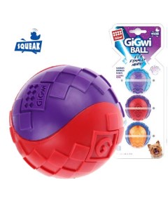 Игрушка для собак Ball Три мяча с пищалкой диаметр 5 см Gigwi