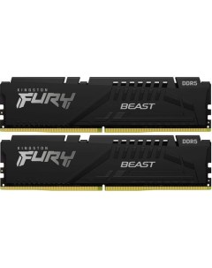 Оперативная память Fury Beast KF560C36BBEK2 16 DDR5 2x 8ГБ 6000МГц DIMM Ret Kingston