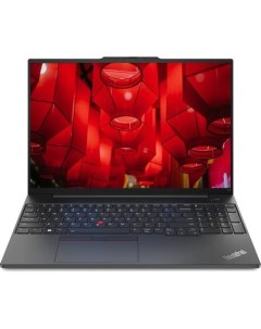 Ноутбук ThinkPad E16 G1 21JN009KRT 16 2023 IPS Intel Core i5 1335U 1 3ГГц 10 ядерный 8ГБ DDR4 512ГБ  Lenovo