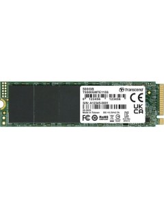 SSD накопитель 115S TS500GMTE115S 500ГБ M 2 2280 PCIe 3 0 x4 NVMe M 2 Transcend