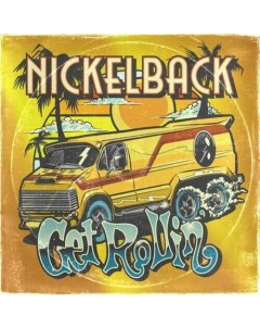 Виниловая пластинка Nickelback Get Rollin Transparent Orange LP Республика